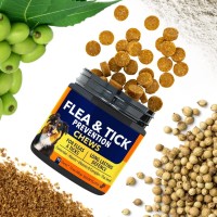 Orsacchiotto Feed Supplements for Pets – 90 Chews with Bacon Flavor for Digestive and Immune Support